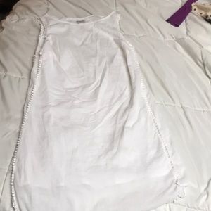 Merona white tunic dress